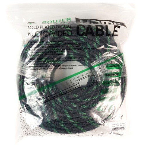 Кабель мультимедийный HDMI to HDMI 30.0m PowerPlant (KD00AS1297)