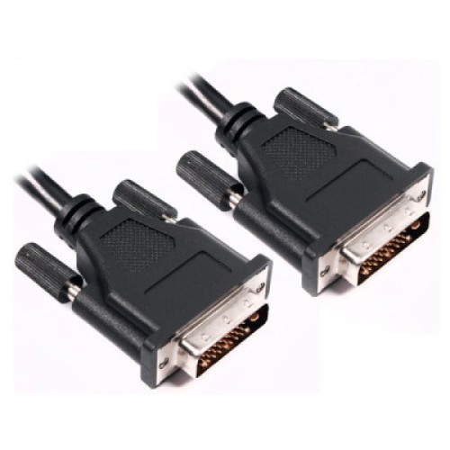 Кабель мультимедийный DVI-D to DVI-D 1.5m PowerPlant (KD00AS1283)