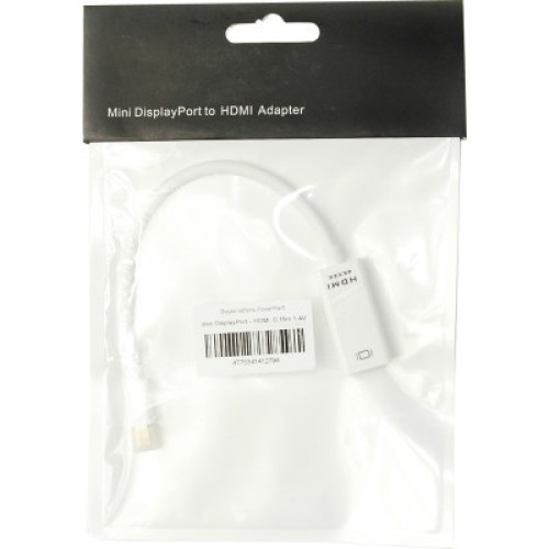 Переходник mini DisplayPort to HDMI PowerPlant (KD00AS1279)