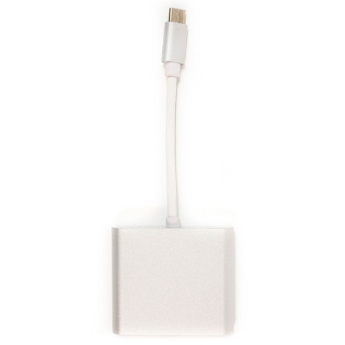 Переходник USB C-Type - HDMI/USB PowerPlant (KD00AS1306)
