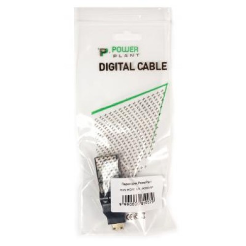 Переходник mini HDMI AM to HDMI AF PowerPlant (KD00AS1300)