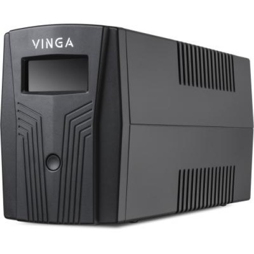 Источник бесперебойного питания Vinga LCD 1200VA plastic case (VPC-1200P)