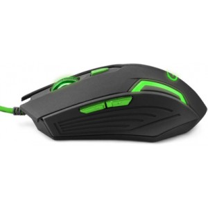 Мышка Esperanza MX205 Fighter green (EGM205G)