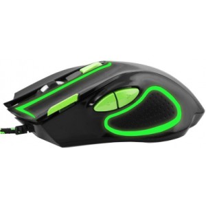 Мышка Esperanza MX401 Hawk black-green (EGM401KG)