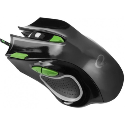 Мышка Esperanza MX401 Hawk black-green (EGM401KG)