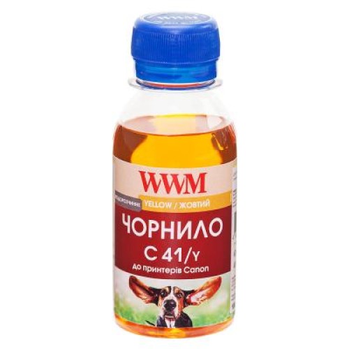 Чернила WWM CANON CL41/51/CLI8 100г Yellow (C41/Y-2)