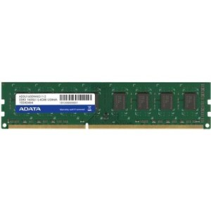 Модуль пам'яті для комп'ютера DDR3 8GB 1600 MHz ADATA (AD3U1600W8G11-S)