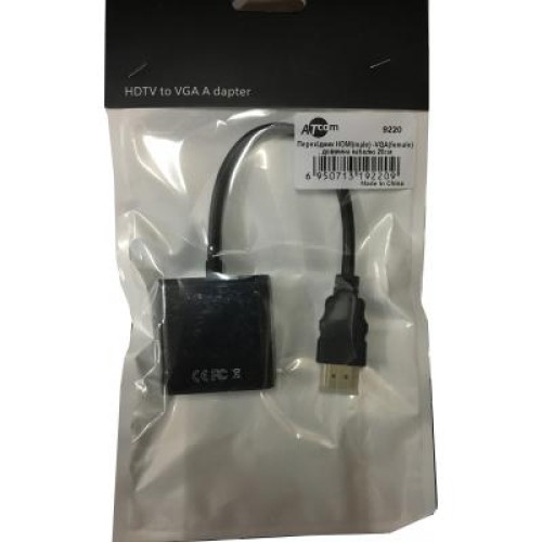 Переходник HDMI to VGA 0.10m Atcom (9220)