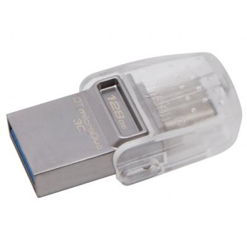 USB флеш накопитель Kingston 128GB DataTraveler microDuo 3C USB 3.0/Type C (DTDUO3C/128GB) USB флеш накопитель Kingston 128GB DataTraveler microDuo 3C USB 3.0/Type C (DTDUO3C/128GB)