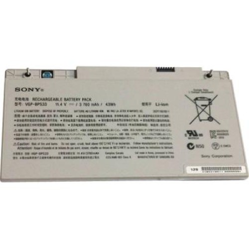 Аккумулятор для ноутбука Sony VGP-BPS33 3760mAh 6cell 11.1V Li-ion (A41803)