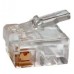 Коннектор Eserver RJ12 6P6С, уп. 100шт (WT-6001D)