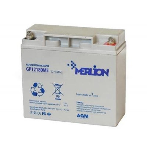 Батарея к ИБП Merlion 12V-18Ah (GP1218M5/ GP12180M5)