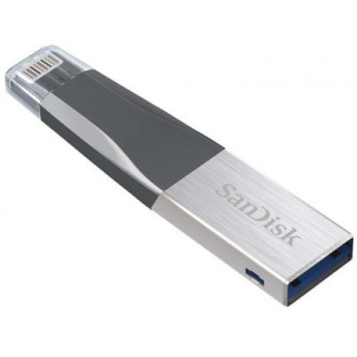 USB флеш накопитель SanDisk 64GB iXpand Mini USB 3.0/Lightning (SDIX40N-064G-GN6NN)