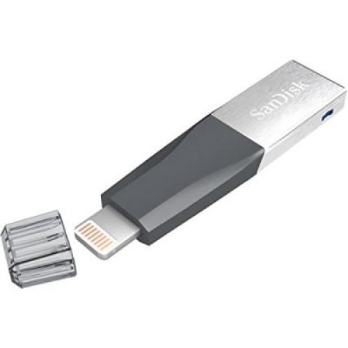 USB флеш накопитель SanDisk 64GB iXpand Mini USB 3.0/Lightning (SDIX40N-064G-GN6NN)
