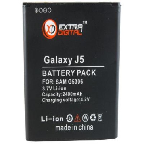 Аккумуляторная батарея Extradigital Samsung Galaxy J5 J500H/DS (2400 mAh) (BMS6408)