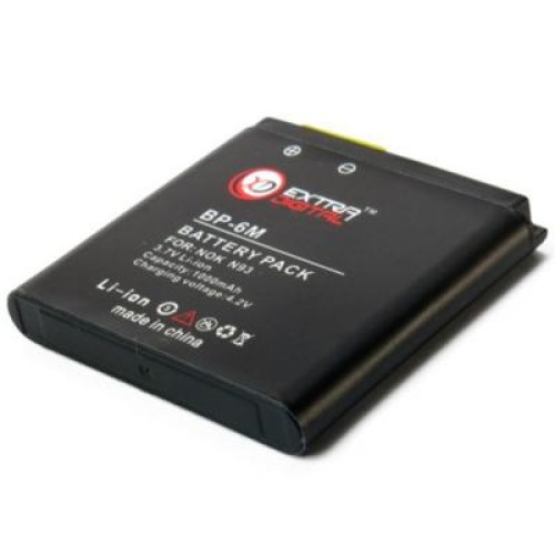 Аккумуляторная батарея Extradigital Nokia BP-6M (1000 mAh) (DV00DV1187)