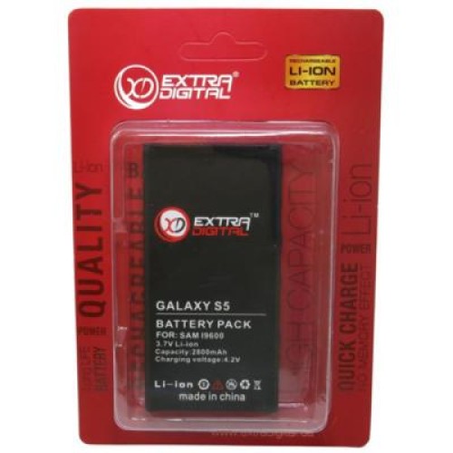 Аккумуляторная батарея Extradigital Samsung GT-i9600 Galaxy S5 (2800 mAh) (BMS1152)