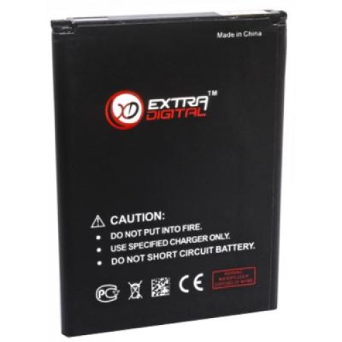 Аккумуляторная батарея Extradigital Samsung GT-N7100 Galaxy Note 2 (3100 mAh) (BMS6317)