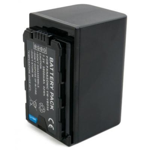 Аккумулятор к фото/видео Extradigital Panasonic VW-VBD58, Li-ion, 7.2V, 5800mAh (BDP2690)