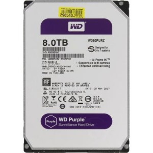 Жесткий диск 3.5" 8TB WD (WD80PURZ)