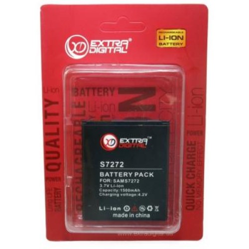 Аккумуляторная батарея Extradigital Samsung Galaxy Ace 3 Duos (1500 mAh) (BMS6298)