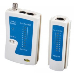 Тестер кабельный RJ-45, RJ-12, RJ-11, COAXIAL Kingda (KD-CT006)