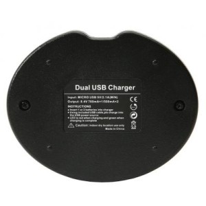 Зарядное устройство для фото PowerPlant Dual Nikon EN-EL14 для двух аккумуляторов (DV00DV3390)