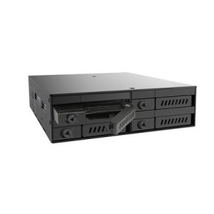 Бэкплейн Chieftec 1x5.25"/4x2.5" Hot-Swap Metal (CMR-425)
