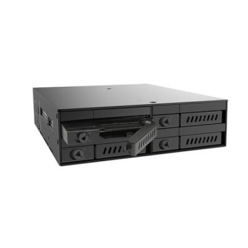 Бэкплейн Chieftec 1x5.25"/4x2.5" Hot-Swap Metal (CMR-425)