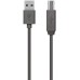Кабель для принтера USB 2.0 AM/BM 3.0m Belkin (F3U154bt3M)