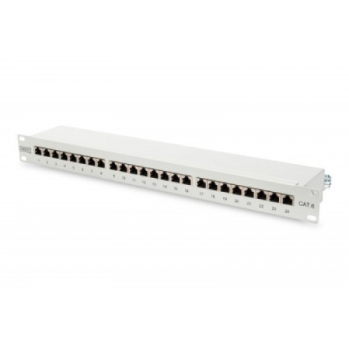 Патч-панель Digitus 19" 1U 24 порта 6 FTP в сборе (DN-91624S)