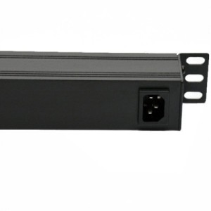 Силовой блок Eserver 19" 9 розеток, без выкл., без кабеля, алюм. корпус, 16А (WT-2261A-GER-9WAY-WO)
