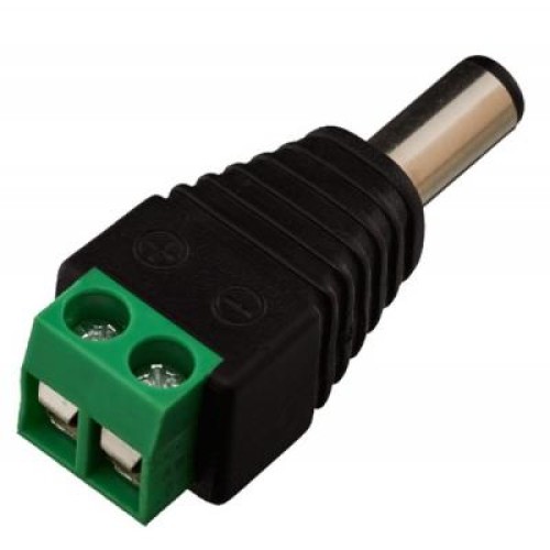 Коннектор Greenvision GV-DC male 100шт/уп. (3587)