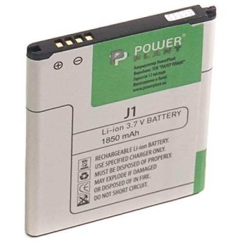 Аккумуляторная батарея PowerPlant Samsung Galaxy J1 (EB-BJ100CBE) 1850mAh (SM170203)