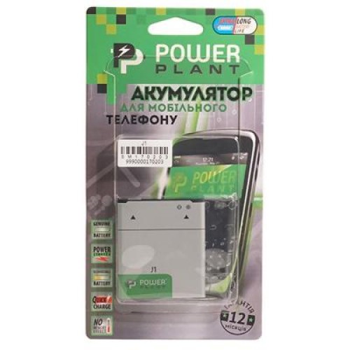 Аккумуляторная батарея PowerPlant Samsung Galaxy J1 (EB-BJ100CBE) 1850mAh (SM170203)
