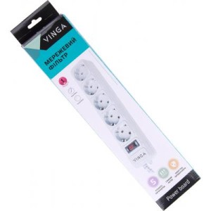 Сетевой фильтр питания Vinga VG5-2-100