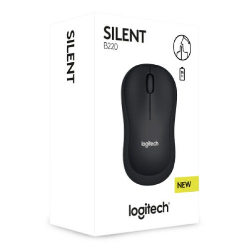 Мышка Logitech B220 Silent Black (910-004881)