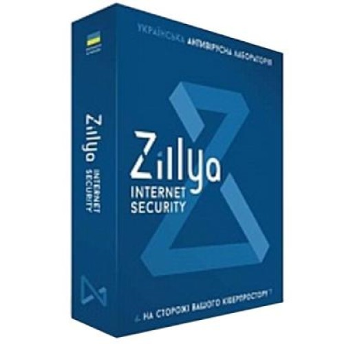 Антивирус Zillya! Internet Security 3 ПК 1 год новая эл. лицензия (ZIS-1y-3pc)