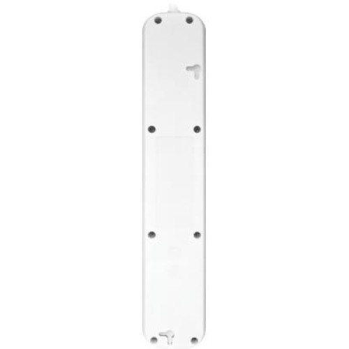 Сетевой удлинитель Defender S518 1.8 m 5 роз switch white (99241)