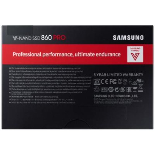 Накопитель SSD 2.5" 256GB Samsung (MZ-76P256BW)