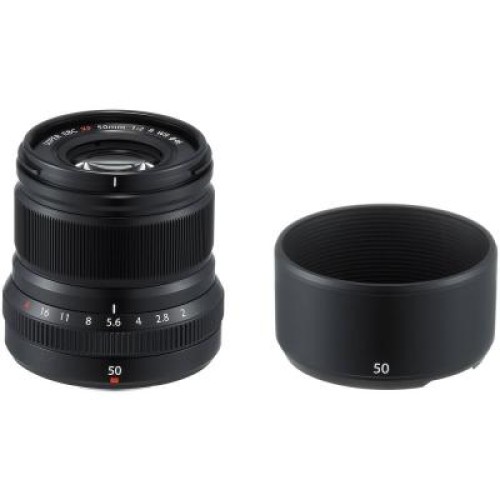 Объектив Fujifilm XF 50mm F2.0 R WR Black (16536611)