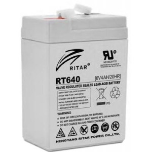 Батарея к ИБП Ritar AGM RT645, 6V-4Ah (RT640)