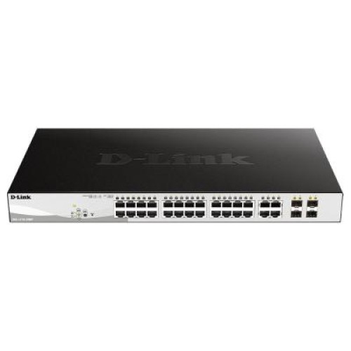Коммутатор сетевой D-Link DGS-1210-28MP/F1A (DGS-1210-28MP)