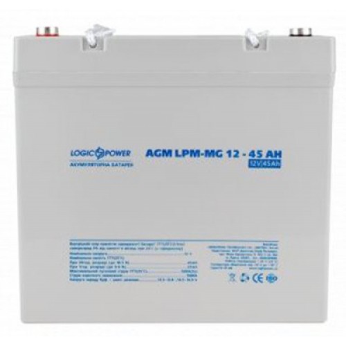 Батарея к ИБП LogicPower LPM MG 12В 45Ач (6559)