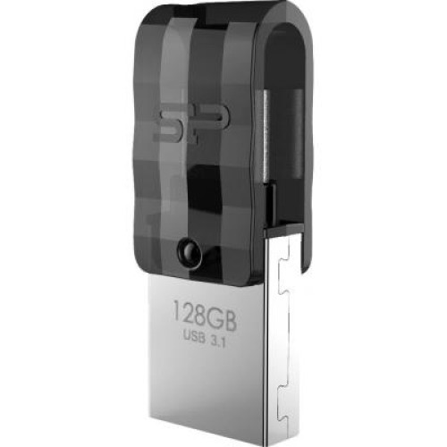 USB флеш накопитель Silicon Power 128GB C31 Silver USB 3.1/Type C (SP128GBUC3C31V1K) USB флеш накопитель Silicon Power 128GB C31 Silver USB 3.1/Type C (SP128GBUC3C31V1K)