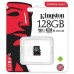 Карта памяти Kingston 128GB microSDXC class 10 UHS-I Canvas Select (SDCS/128GBSP)