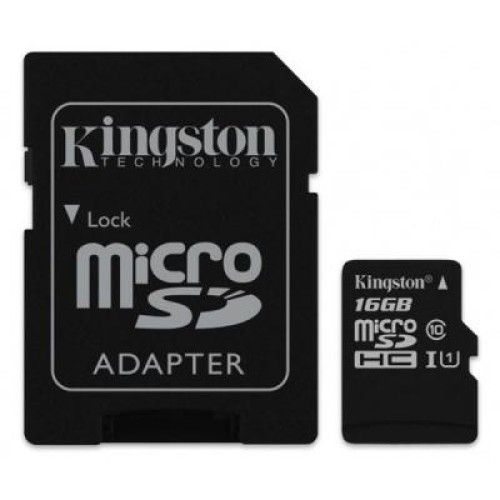 Карта памяти Kingston 16GB microSDHC class 10 UHS-I Canvas Select (SDCS/16GB) Карта памяти Kingston 16GB microSDHC class 10 UHS-I Canvas Select (SDCS/16GB)