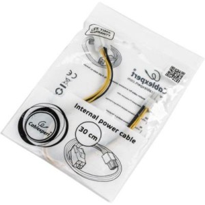 Кабель питания CPU 4-pin 0.3m Cablexpert (CC-PSU-7)