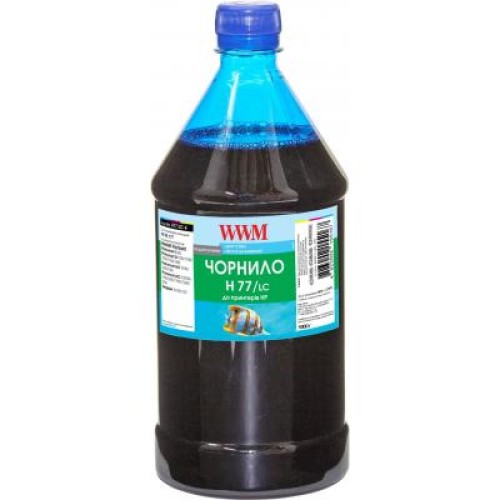 Чернила WWM HP №177/85 1000г Light Cyan (H77/LC-4)