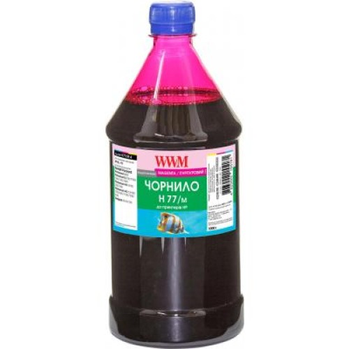 Чернила WWM HP №177/85 1000г Magenta (H77/M-4)